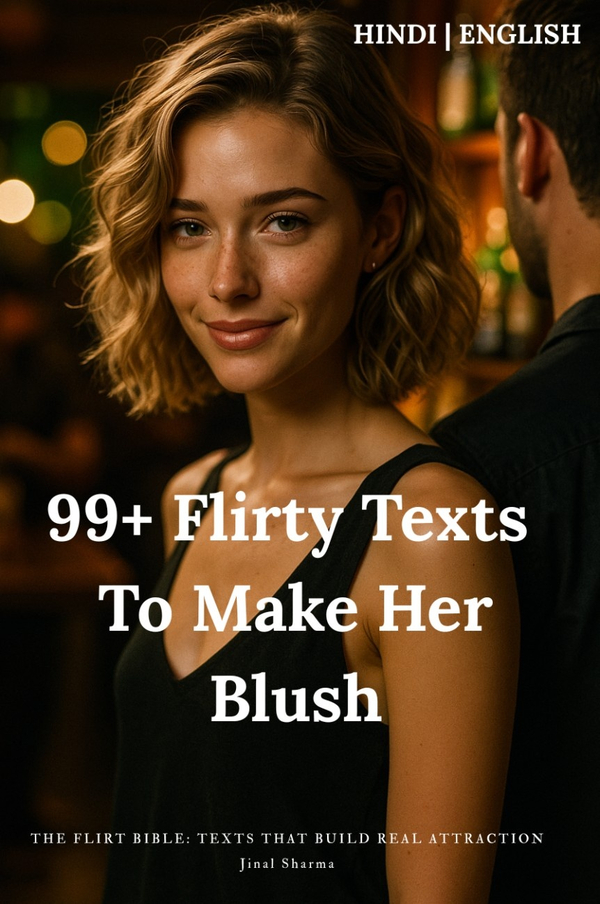 99+ Flirty Texts To Make Her Blush ebook cover